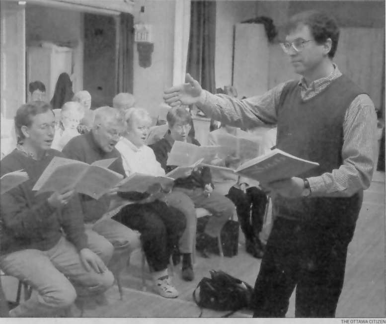 Laurence Ewashko at CSO rehearsal